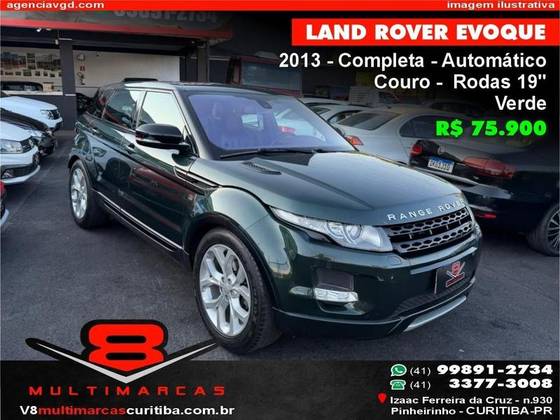 LAND ROVER RANGE ROVER EVOQUE 2.0 PRESTIGE 4WD 16V GASOLINA 4P AUTOMÁTICO LAND ROVER RANGE ROVER EVOQUE 2.0 PRESTIGE 4WD 16V GASOLINA 4P AUTOMÁTICO